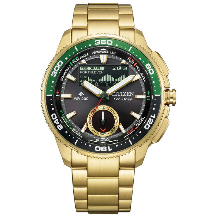 シチズン プロマスター CITIZEN PROMASTER MARINEシリーズ Wave Tracker ヨットタイマー JV3002-51E メンズ マリン エコドライブ ソーラー