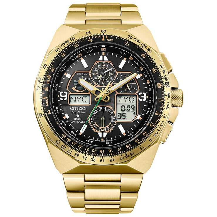 シチズン プロマスター CITIZEN PROMASTER SKYシリーズ Eco-Drive 50周年限定モデル SKYHAWK 限定5200本 JY8144-50E メンズ スカイ エコドライブ電波 ソーラー