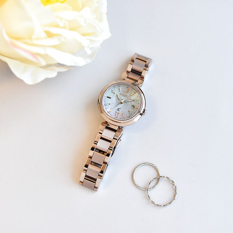 シチズン クロスシー CITIZEN xC mizu collection クロスシー30周年記念限定モデル 世界限定1200本 ES9468-60D レディース ソーラー電波 エコドライブ 水 ミズ