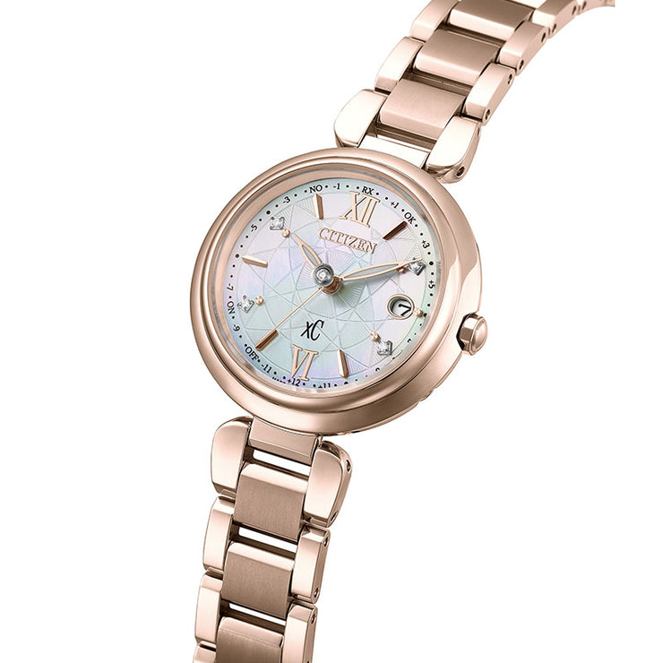 シチズン クロスシー CITIZEN xC mizu collection クロスシー30周年記念限定モデル 世界限定1200本 ES9468-60D レディース ソーラー電波 エコドライブ 水 ミズ