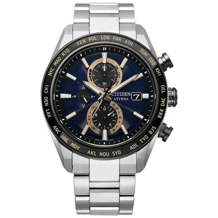 シチズン アテッサ CITIZEN ATTESA ACT Line AT8297-51L メンズ  エコドライブ ソーラー電波 アクト