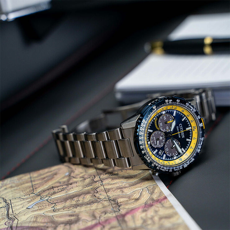 シチズン プロマスター CITIZEN PROMASTER SKYシリーズ Blue Angels Model CA4667-53L メンズ