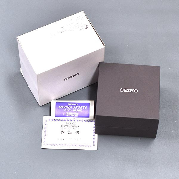 セイコー SEIKO 先行販売限定モデル ダイバーズウォッチ オレンジ 200m