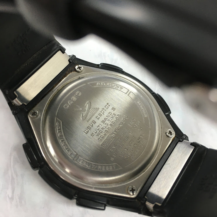 カシオ ウェブセプター WAVECEPTOR ソーラー電波 WVQ-M410-1AJF カシオ ウェブセプター WAVECEPTOR ソーラー電波 WVQ-M410-1AJF