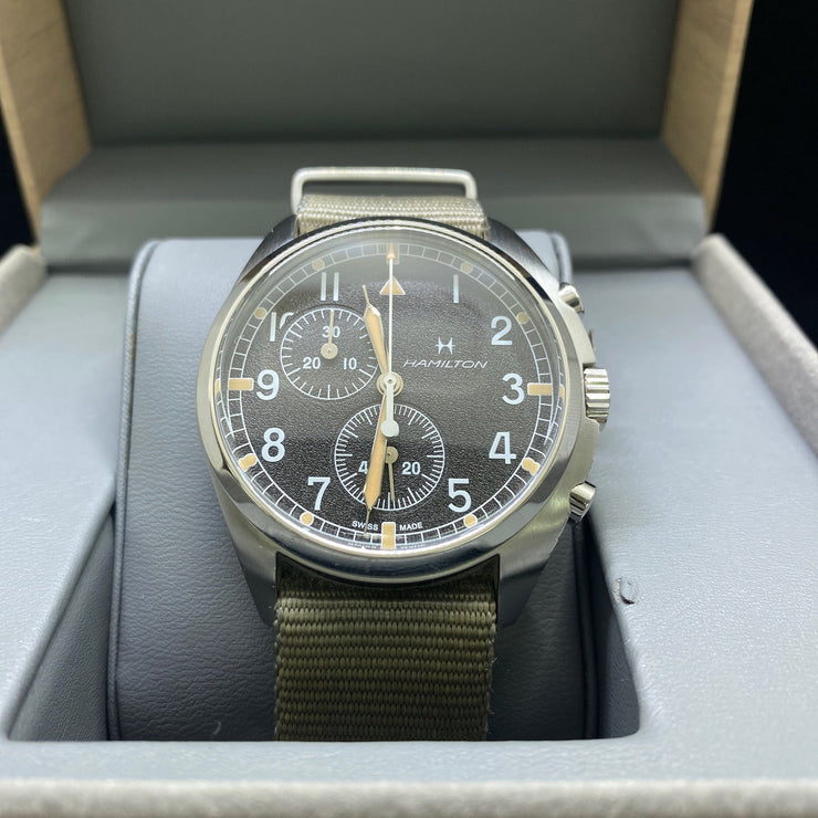 ハミルトン H76522931 カーキ アビエーション パイロット 43mm
