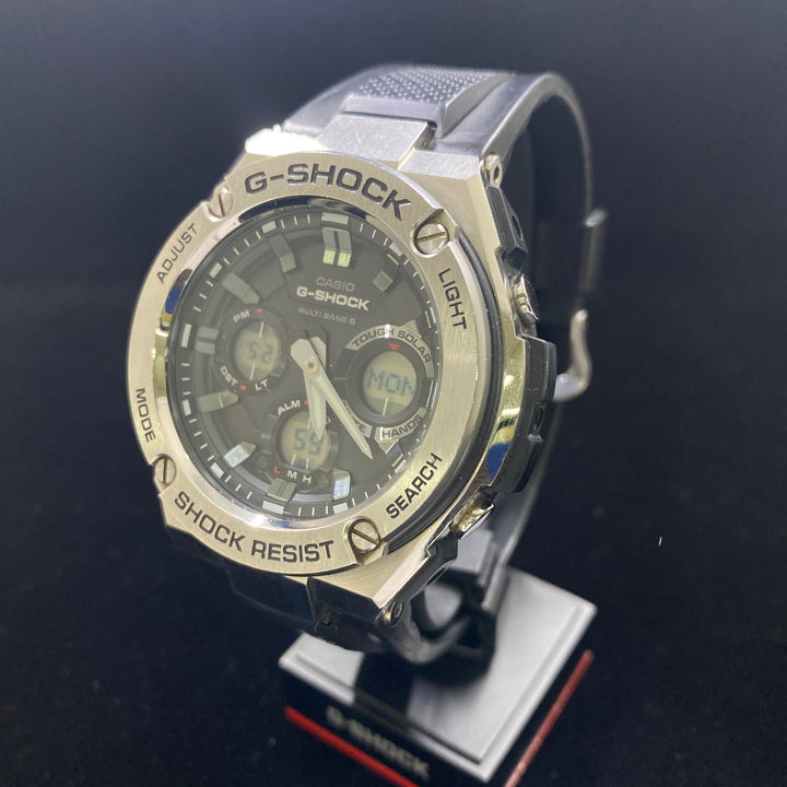 カシオ Gショック G-SHOCK Gスチール ソーラー電波 GST-W110