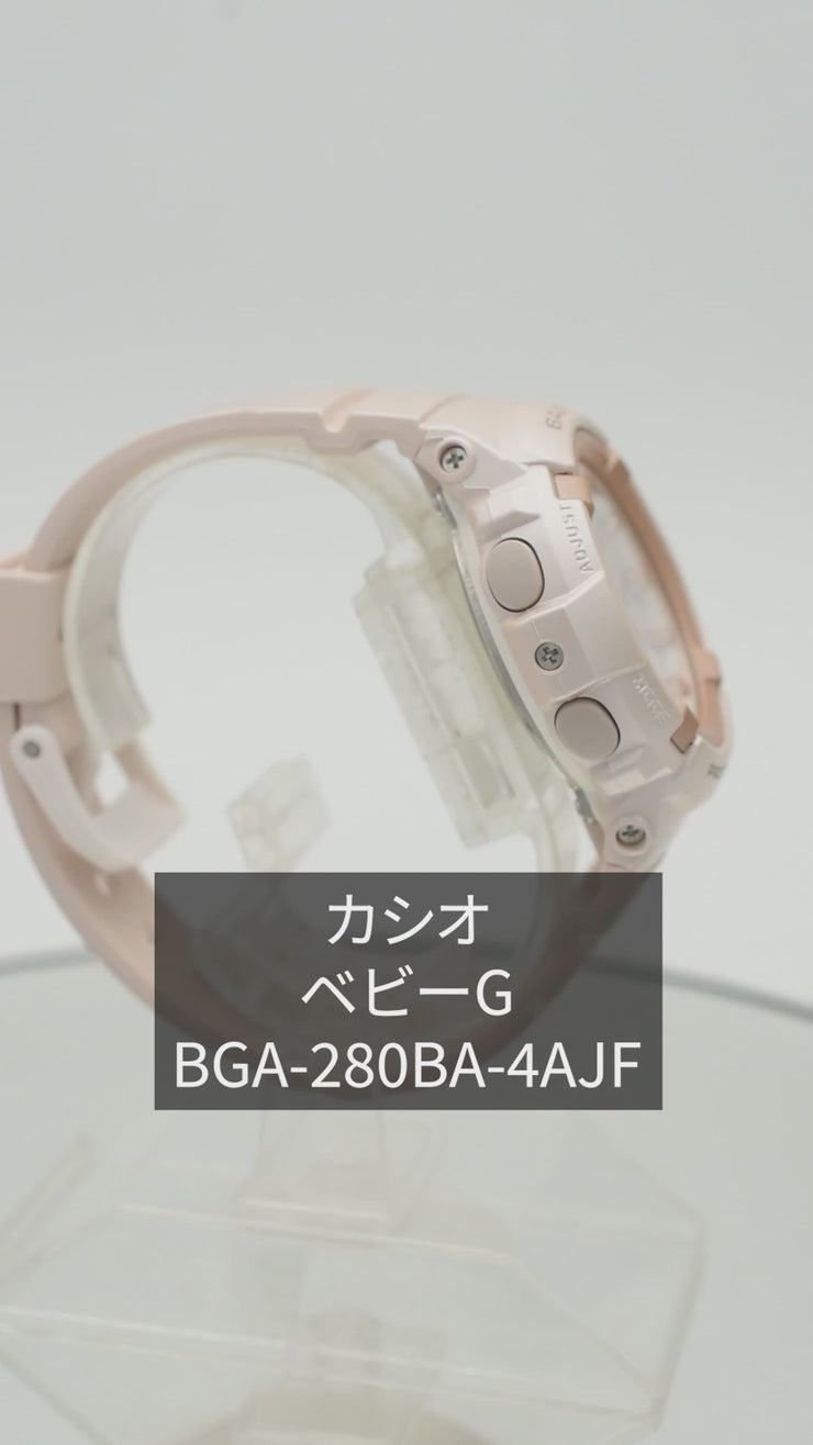 カシオ ベビーＧ BABY-G Metallic Accent Colors BGA-280BA-4AJF レディース