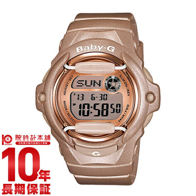 カシオ ベビーＧ BABY-G ピンクゴールドシリーズ BG-169G-4JF レディース 腕時計 時計