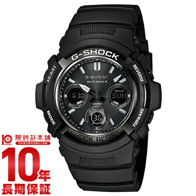 カシオ Ｇショック G-SHOCK Garish Black ガリッシュブラック タフソーラー 電波時計 AWG-M100BW-1AJF メンズ 腕時計 時計