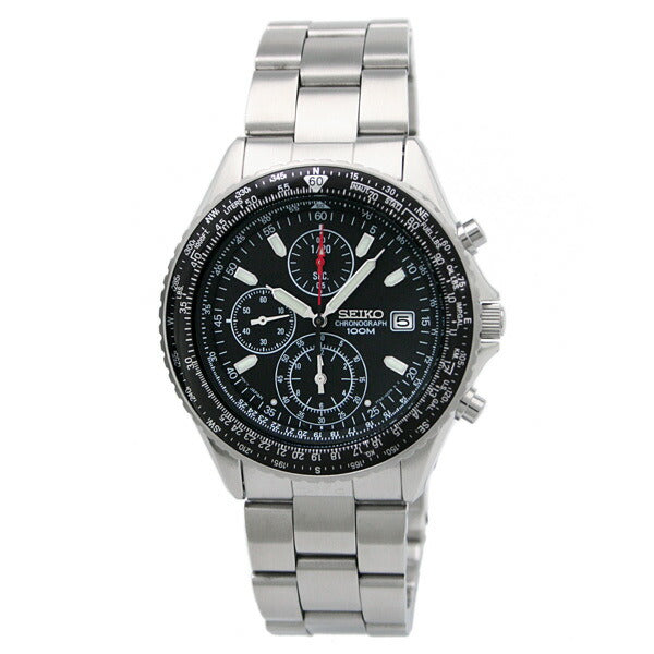 セイコー 逆輸入モデル SEIKO パイロット クロノグラフ 10気圧 セイコー 逆輸入モデル SEIKO パイロット クロノグラフ 10気圧
