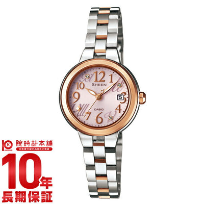 カシオ シーン SHEEN ソーラー SHE-4506SBS-4AJF レディース 腕時計 時計