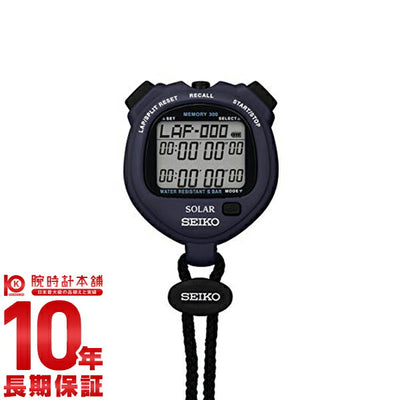 ストップウォッチ  ソーラー SVAJ005 メンズ＆レディース 時計関連商品 時計