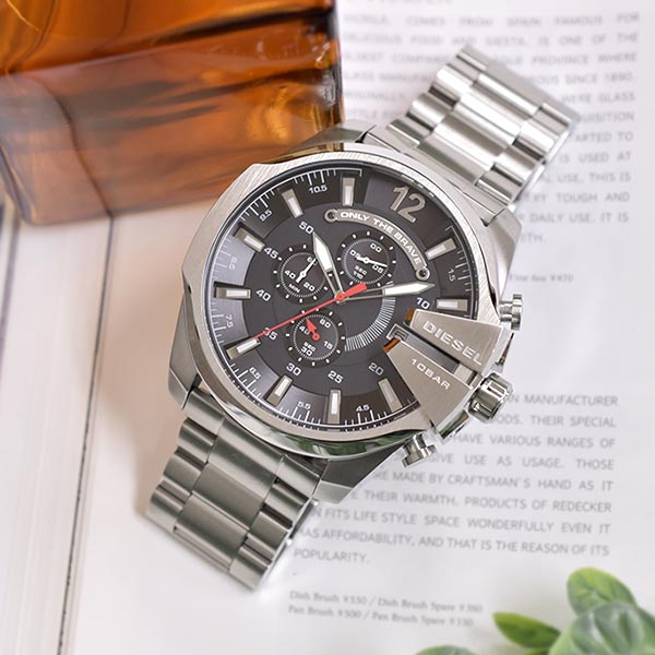 ディーゼル DIESEL メガチーフ クロノグラフ DZ4308 メンズ