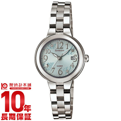 カシオ シーン SHEEN ソーラー SHE-4506SBD-2AJF レディース 腕時計 時計
