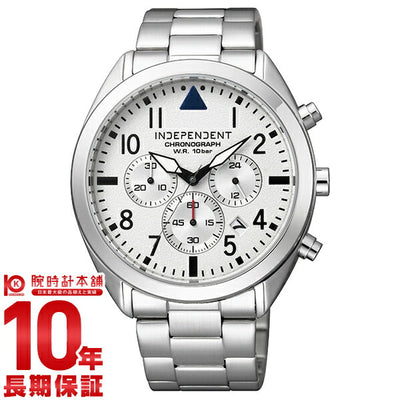 インディペンデント INDEPENDENT タイムレスライン クロノグラフ BR1-412-13 メンズ 腕時計 時計