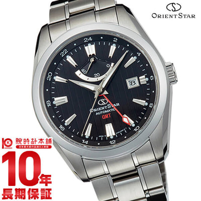 オリエントスター ORIENT ORIENTSTAR オリエントスター GMT 機械式 自動巻き (手巻き付き) ブラック WZ0061DJ メンズ 腕時計 時計