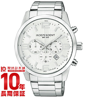 インディペンデント INDEPENDENT タイムレスライン クロノグラフ BA4-213-11 メンズ 腕時計 時計