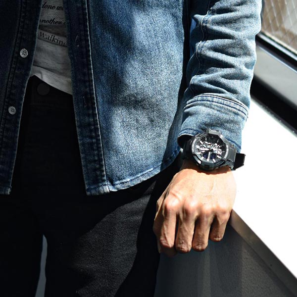 カシオ Ｇショック G-SHOCK スカイコックピット GA-1100-1AJF メンズ