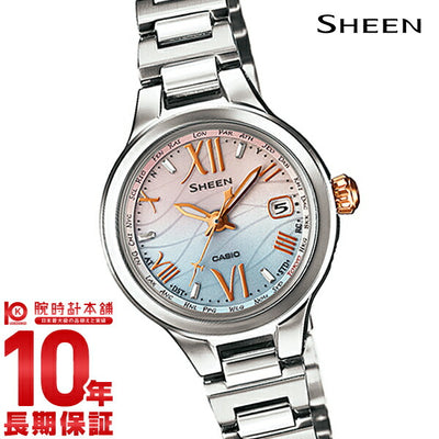 カシオ シーン SHEEN ボヤージュ ソーラー電波 SHW-1700D-7AJF レディース 腕時計 時計