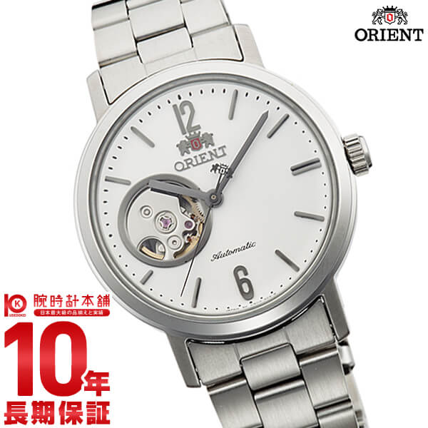 オリエント ORIENT スタイリッシュ&スマート SEMI SKELETON-C 機械式 自動巻き ホワイト WV0431DB ユニセックス
