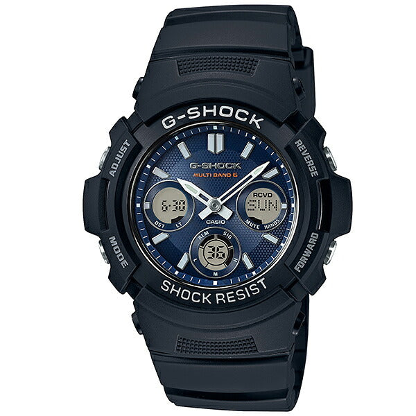 カシオ Ｇショック G-SHOCK ソーラー電波 AWG-M100SB-2AJF メンズ