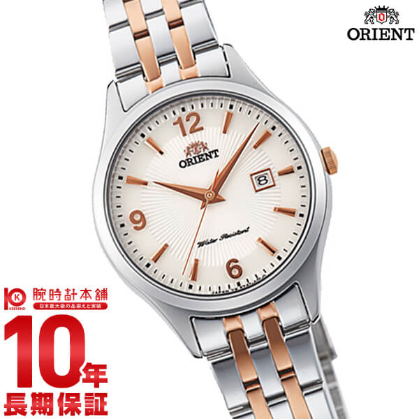 オリエント ORIENT ワールドステージコレクション クオーツ ホワイト WV0151SZ レディース
