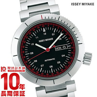 イッセイミヤケ ISSEYMIYAKE 自動巻き腕時計Wダブリュ和田智デザイン NYAE001 メンズ