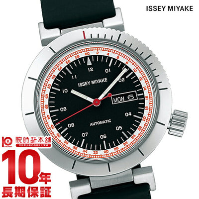 イッセイミヤケ ISSEYMIYAKE 自動巻き腕時計Wダブリュ和田智デザイン NYAE002 メンズ