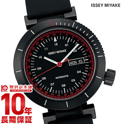 イッセイミヤケ ISSEYMIYAKE 自動巻き腕時計Wダブリュ和田智デザイン NYAE003 メンズ