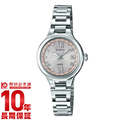 カシオ シーン SHEEN ソーラー電波 SHW-1700CD-4AJF レディース 腕時計 時計
