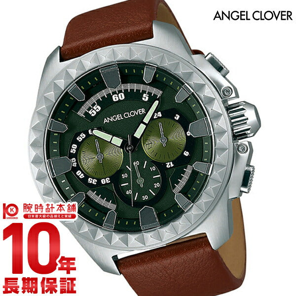 エンジェルクローバー AngelClover Rugged グレー クロノグラフ RG46SGR-BR メンズ