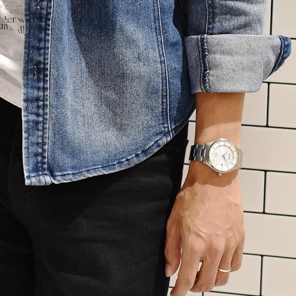 SEIKO 腕時計 メンズ SBPX101 チタン セイコー セレクション ペア ソーラー SBPX101 メンズ チタン