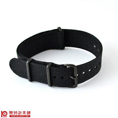 替えベルト  22mm 001 黒 PV 22 ユニセックス