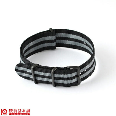 替えベルト  22mm 010 ｸﾞﾚｰ/黒 SS 22 ユニセックス