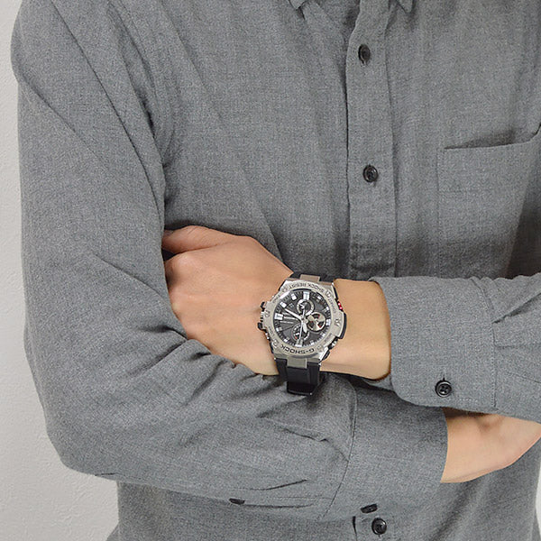 カシオ Ｇショック G-SHOCK Bluetooth GST-B100-1AJF メンズ