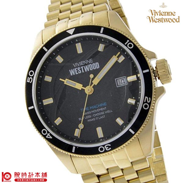 Vivienne Westwood 腕時計 VV065NVBK ネイビー 金 黒 Vivienne Westwood ヴィヴィアンウエストウッド 腕時計