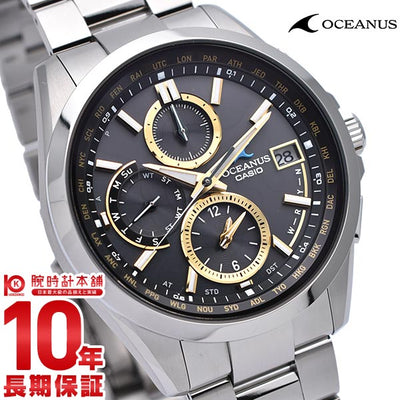 カシオ オシアナス OCEANUS ソーラー チタン OCW-T2600-1A3JF[正規品] メンズ 腕時計 時計