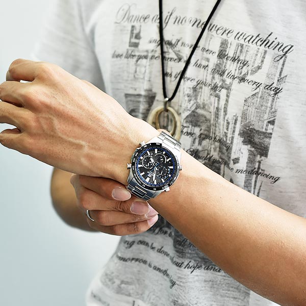 カシオ エディフィス EDIFICE ソーラー ステンレス EQW-T650DB-1AJF メンズ