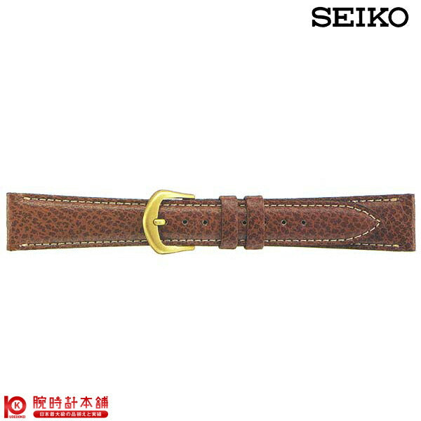 替えベルト  セイコー(正規品) 牛革シュリンク切身はっ水ステッチ付  カン幅：19mm DXG9 ユニセックス