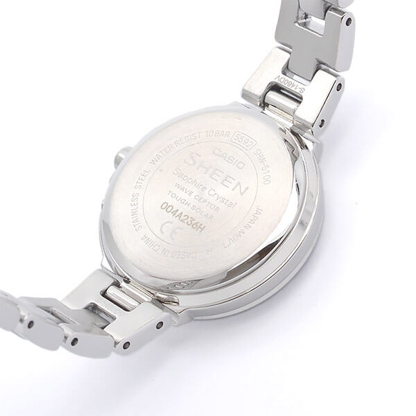 カシオ シーン SHEEN ソーラー ステンレス SHW-5100D-7AJF レディース