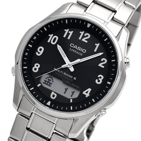 Amazon.co.jp: [カシオ]CASIO 腕時計 リニエージ 電波ソーラー