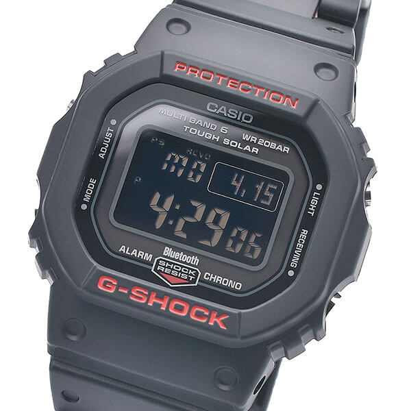 カシオ Ｇショック G-SHOCK Bluetooth 電波ソーラー GW-B5600HR-1JF メンズ