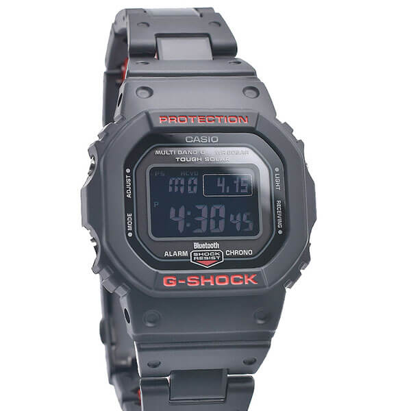 カシオ Ｇショック G-SHOCK Bluetooth 電波ソーラー GW-B5600HR-1JF メンズ