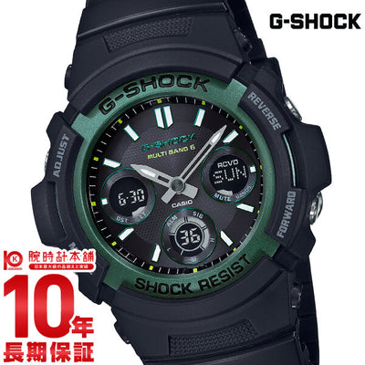 カシオ Ｇショック G-SHOCK 電波ソーラー 限定BOX付 AWG-M100SF-1A3JR メンズ