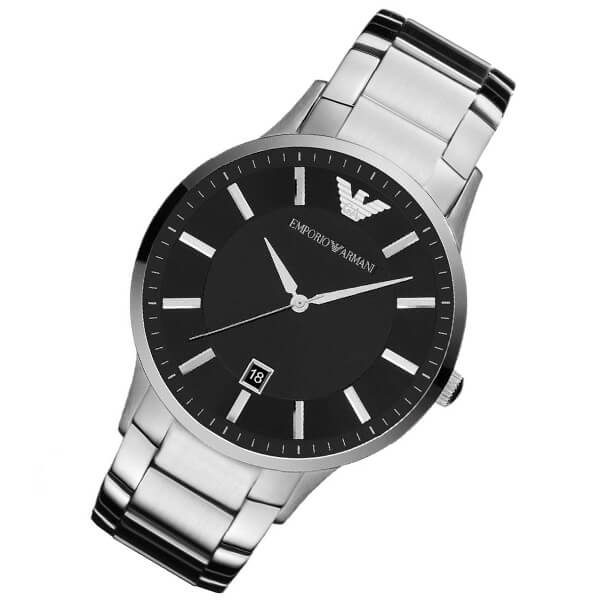 腕時計 ENPORLO ARMANL Amazon.com: Emporio Armani Men's Chronograph Silver