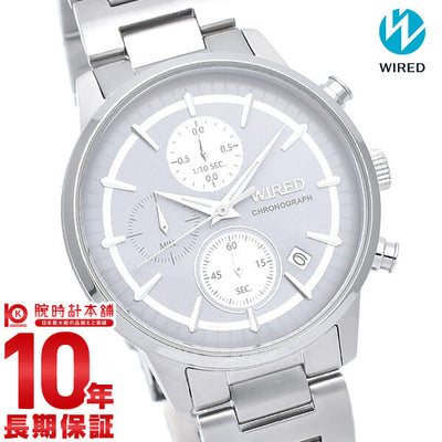 セイコー ワイアード 腕時計 メンズ クロノグラフ トウキョウ ソラ AGAT431 SEIKO WIRED シルバー TOKYO SORA  時計