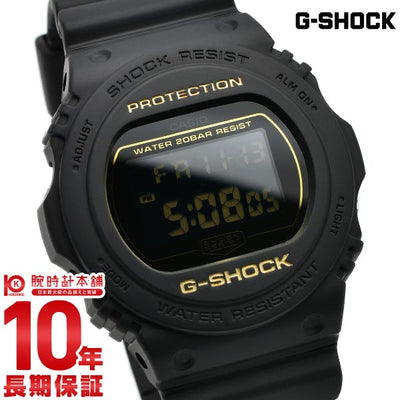 カシオ Ｇショック G-SHOCK  DW-5700BBM-1JF メンズ
