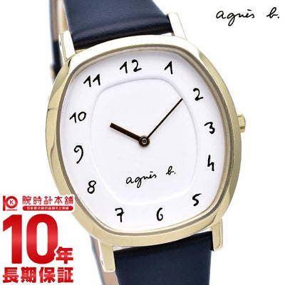 アニエスベー 時計 レディース 腕時計 agnes b. マルチェロ FCSK928  Marcello ネイビー 時計