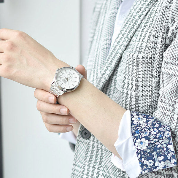 セイコー プレザージュ ジャパニーズガーデン 日本庭園 腕時計 SARY143 SEIKO PRESAGE 自動巻き メカニカル ホワイト