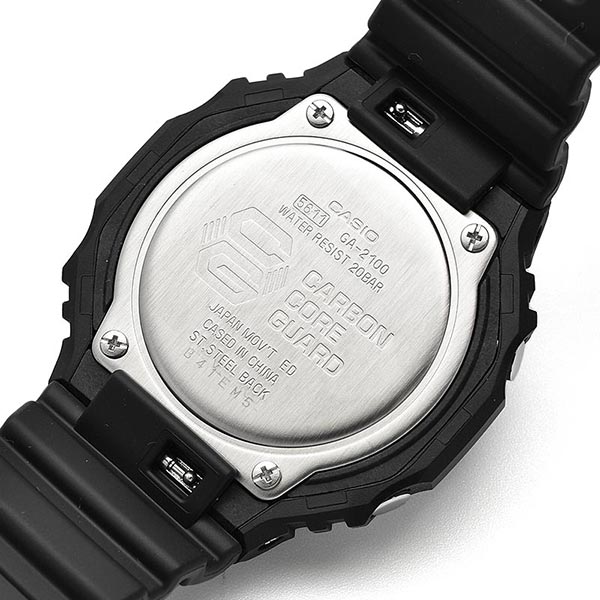 カシオ Ｇショック G-SHOCK カーボンコアガード構造 GA-2100-1A1JF メンズ